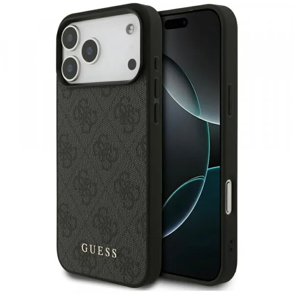 Guess Husa pentru Apple iPhone 18 Pro Max / 17 Pro Max, Guess, 4G Classic Logo, Neagra