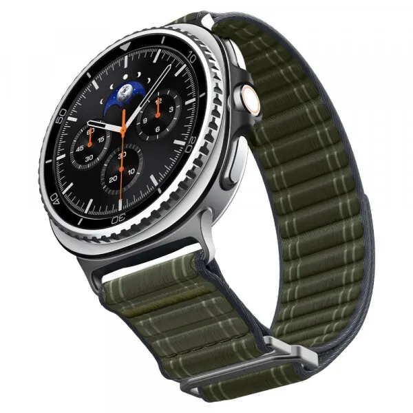 Spigen Curea Spigen WBF0 pentru Samsung Galaxy Watch9 / Watch8 / Watch8 Classic Series, Verde AMP10154