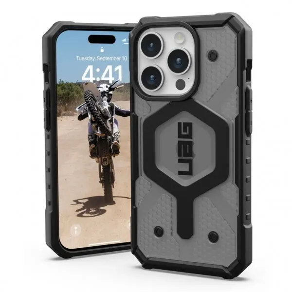 Urban Armor Gear Husa MagSafe pentru Apple iPhone 15 Pro, Urban Armor Gear, Pathfinder, Gri
