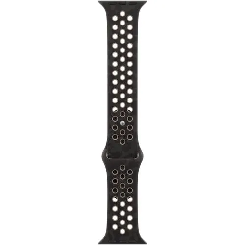 Curea pentru Apple Watch 40mm, Dark Black Nike Sport Band, S/M