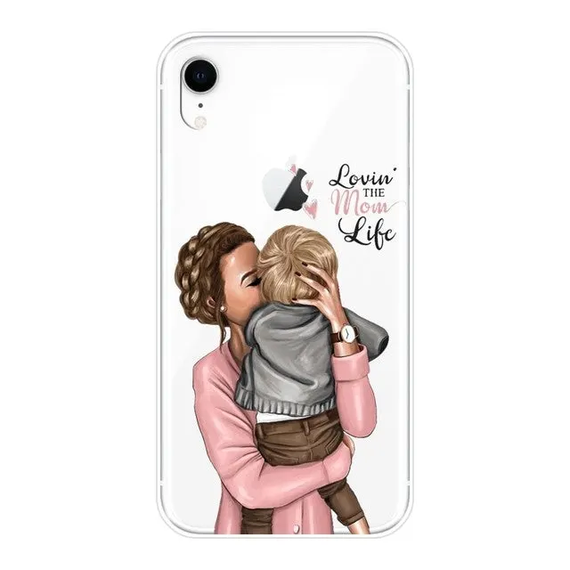 Flippy, Husa protectie Flippy compatibila cu Samsung A03s Glass print Lovin the Mom Multicolor