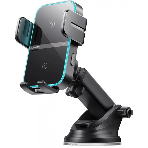 JOYROOM Incarcator Auto Wireless Joyroom JR-ZS246s, 15W, 1.67A, Negru
