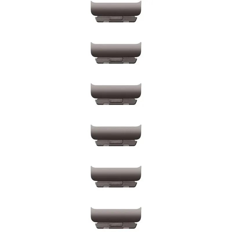 Apple Extensii curea smartwatch Apple MXML3ZM/A, pentru Watch 46 mm, Link Bracelet Kit, 6 piese, Gri