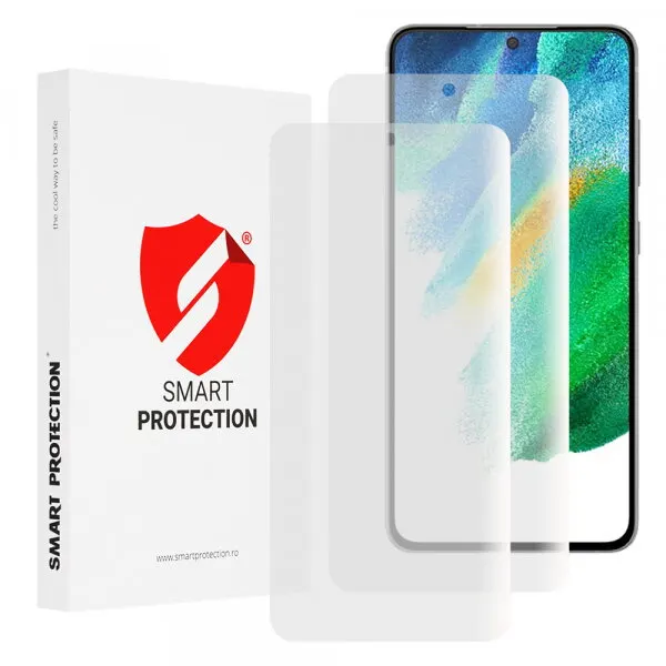Smart Protection Folie de protectie Ecran Smart Protection Premium Classic pentru Samsung Galaxy S21 FE 5G G990, Plastic, Set 2 bucati