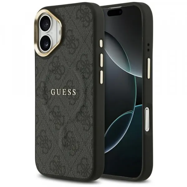 Guess Husa MagSafe pentru Apple iPhone 17, Guess, 4G Classic, Neagra