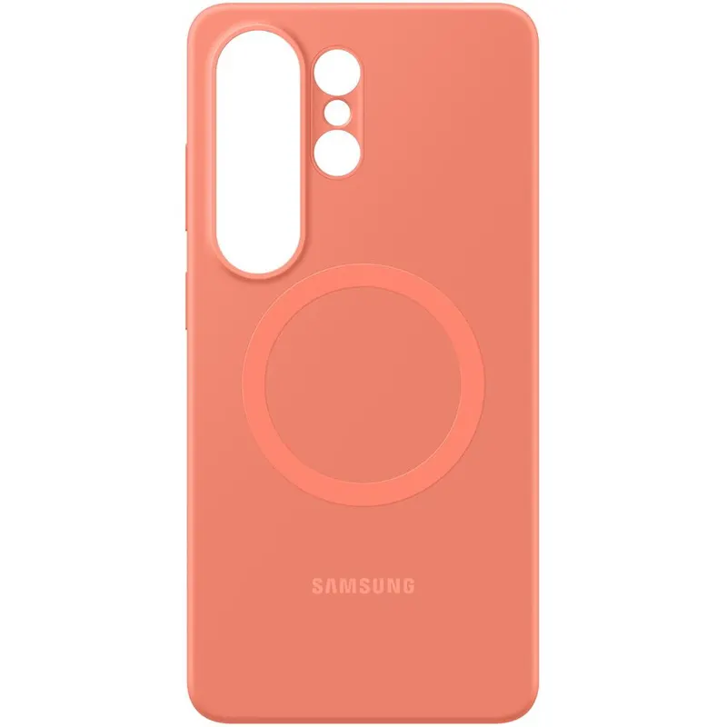 Samsung Husa Protectie Spate pentru telefon mobil Samsung Galaxy S26 Ultra EF-ES948COEGWW, Silicone Magnet Case, Rosu Coral