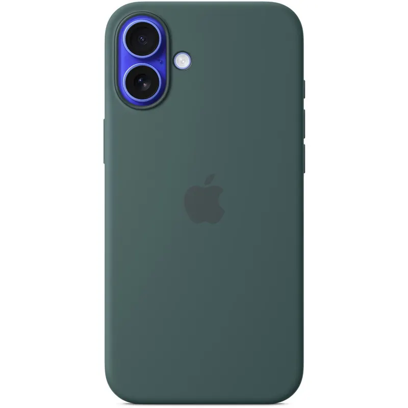 Apple Husa Protectie Spate Apple MYYH3ZM/A pentru iPhone 16 Plus, Silicone Case cu MagSafe, Verde