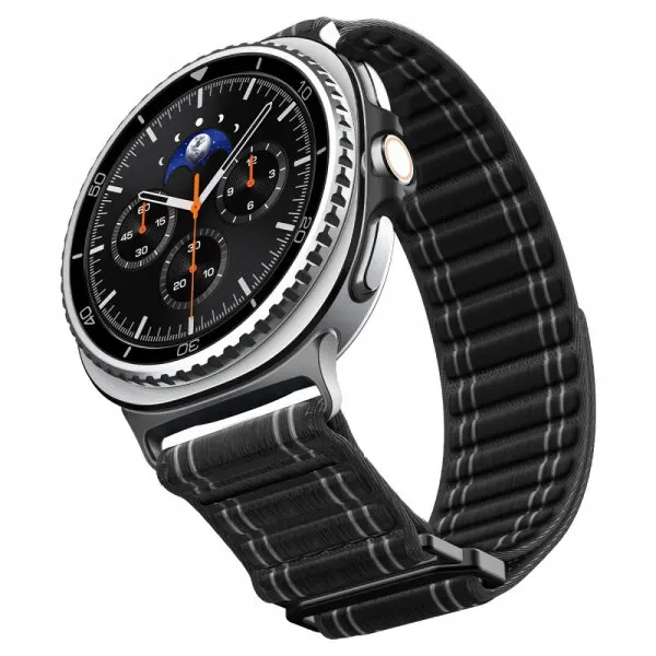 Spigen Curea Spigen WBF0 pentru Samsung Galaxy Watch9 / Watch8 / Watch8 Classic Series, Neagra AMP10153