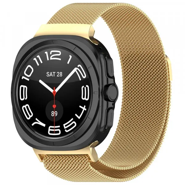 techsuit Curea Techsuit W009 pentru Samsung Galaxy Watch Ultra Series, Aurie