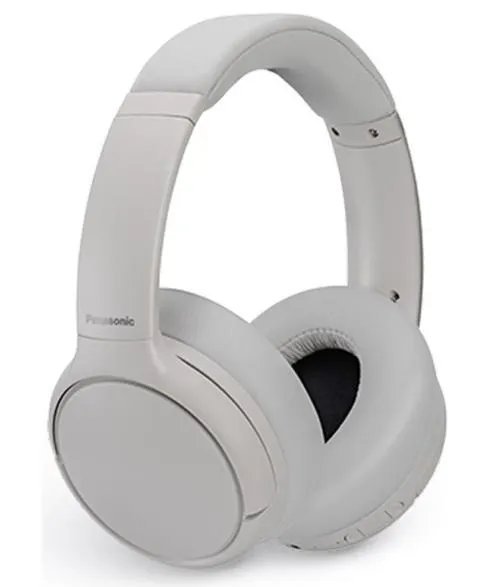 Casti Stereo Wireless Panasonic RB-M600BE-C, Bluetooth, Noise cancelling, Microfon, Autonomie 65 ore, Bej
