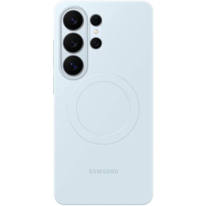 Samsung Husa Protectie Spate pentru telefon Samsung Galaxy S26 Ultra, Slim Magnet Case, Albastru deschis