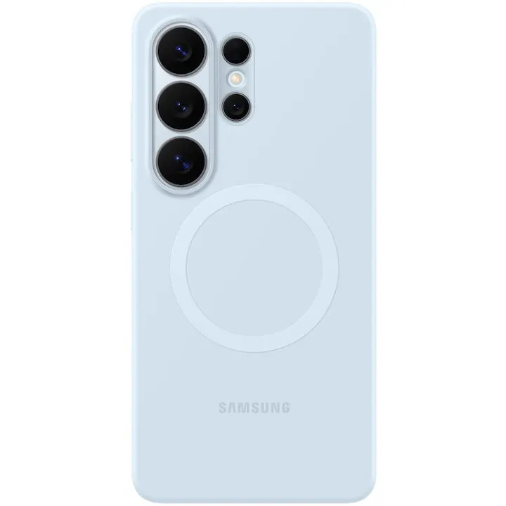Samsung Husa Protectie Spate pentru telefon mobil Samsung Galaxy S26 Ultra EF-ES948CLEGWW, Silicone Magnet Case, Albastru deschis