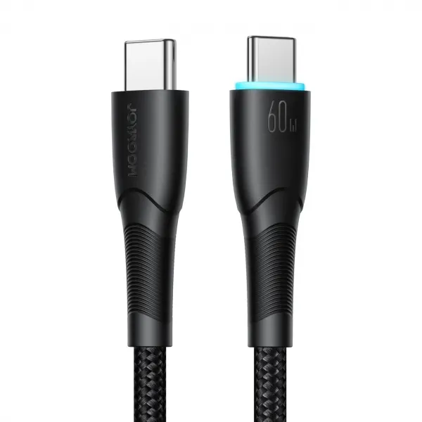 JOYROOM Cablu Date si Incarcare USB-C - USB-C Joyroom S-A32, 60W, 1m, Negru