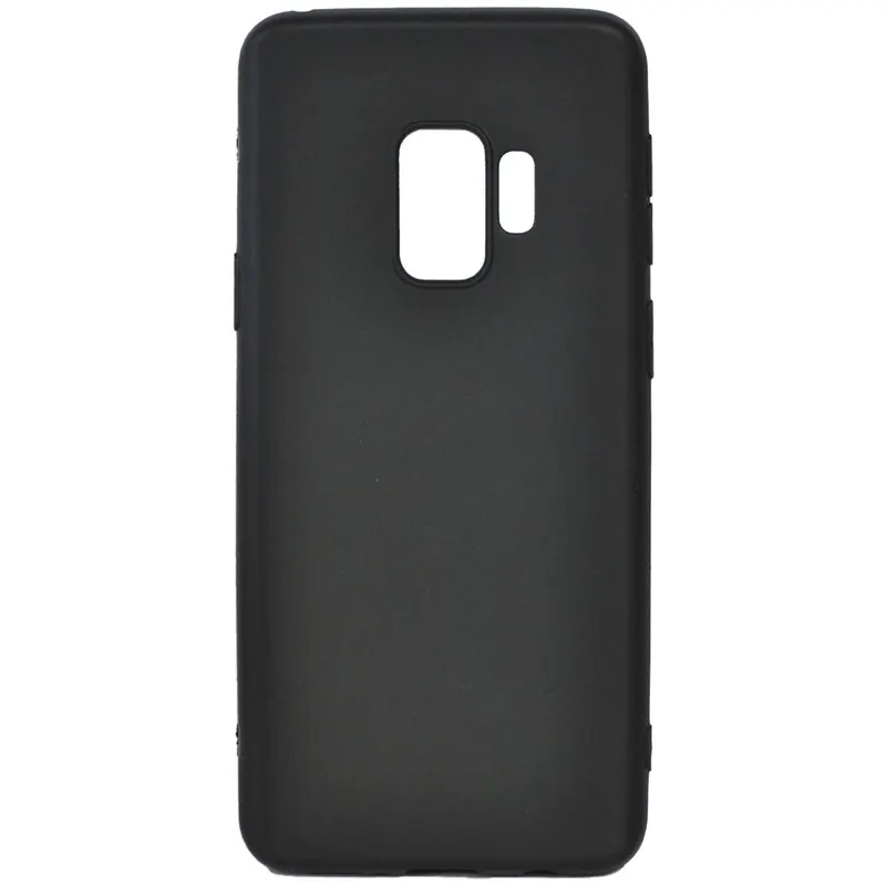 spacer Husa Samsung S9 Spacer, negru, grosime 1 mm, material flexibil TPU, ColorFull Matt Ultra Negru