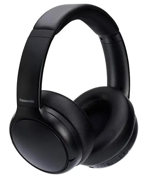 Casti Stereo Wireless Panasonic RB-M600BE-C, Bluetooth, Noise cancelling, Microfon, Autonomie 65 ore, Negru