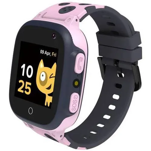 Smartwatch Canyon Sandy KW-34, ecran 1.44inch, Bluetooth, GPS, Curea Silicon, slot nano SIM (Roz)