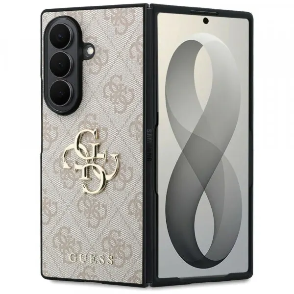 Guess Husa pentru Samsung Galaxy Z Fold8 Ultra F976, Guess, 4G Big Logo, Roz