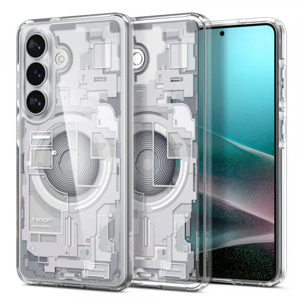 Spigen Husa MagSafe pentru Samsung Galaxy S26 S942, Spigen, Ultra Hybrid Zero One, Alba ACS10737