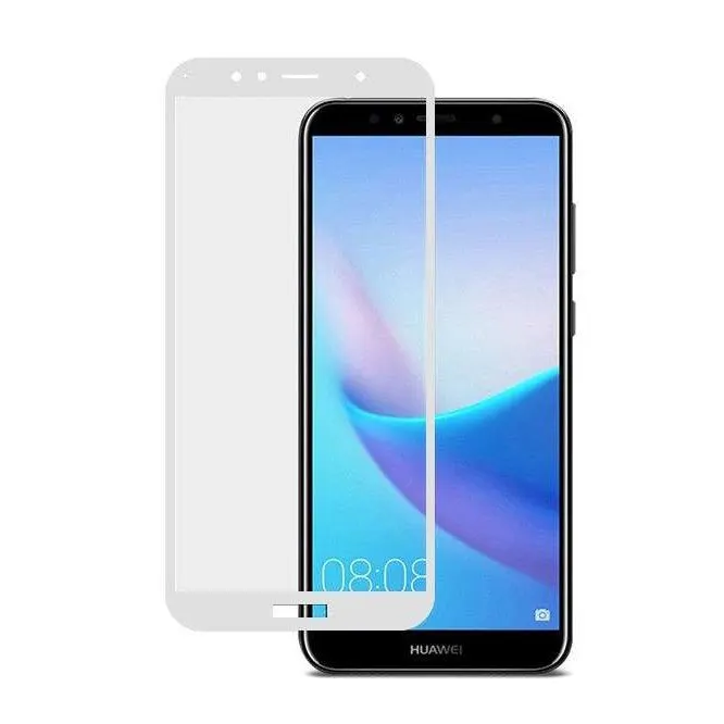 Huawei, Folie Sticla Huawei P8 Lite 2017 / P9 Lite 2017 Full Glue Alb