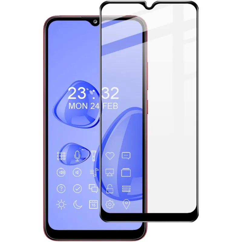 Flippy, Folie Sticla Securizata Flippy, compatibila cu Samsung A02S, Negru