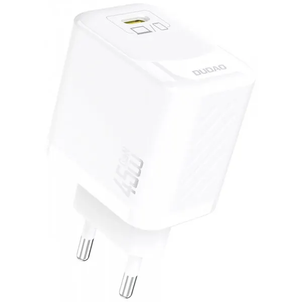 Dudao Incarcator Retea Dudao A28, 45W, 3A, 1 x USB-C, Alb