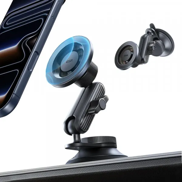 ESR Suport Auto Magnetic ESR OmniLock Dash, Universal, Negru