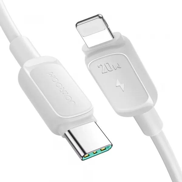 JOYROOM Cablu Date si Incarcare USB-C - Lightning Joyroom S-A14, 30W, 1.2m, Alb