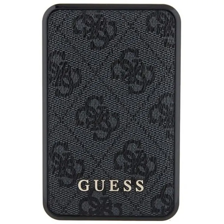 Guess Acumulator extern Guess 10000mAh, 18W, QC, 1xUSB, 1xUSB-C, 1xMicroUSB, Indicator baterie, Negru