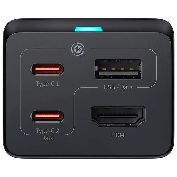 BASEUS Incarcator retea Baseues CCGP110201, Usb-C 67W, negru