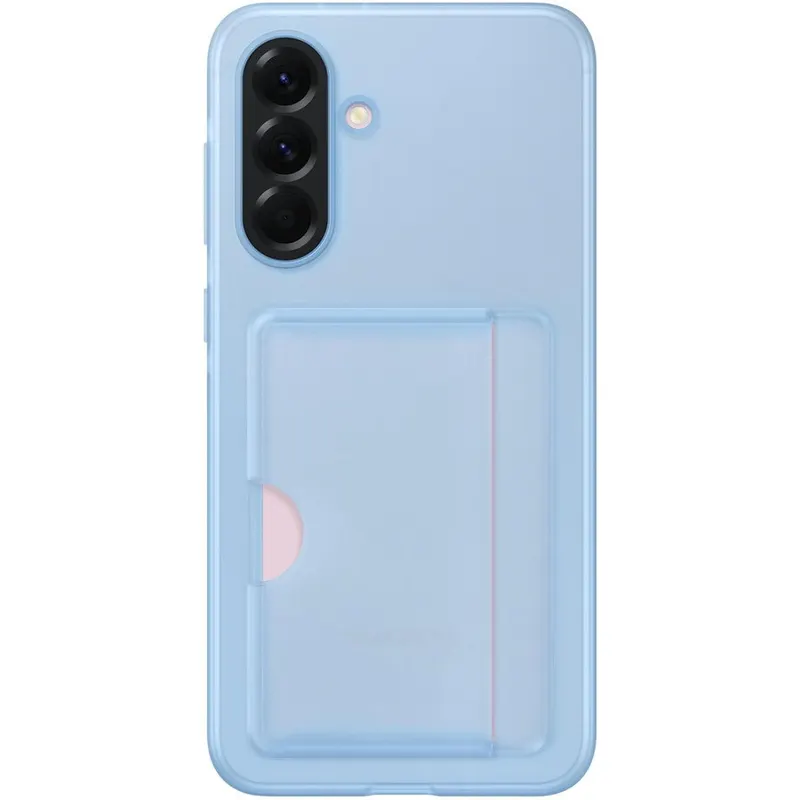 Samsung Husa Protectie Spate pentru telefon mobil Samsung Galaxy A56 5G (A566) EF-OA566TLEGWW, Card Slot Case, Albastru