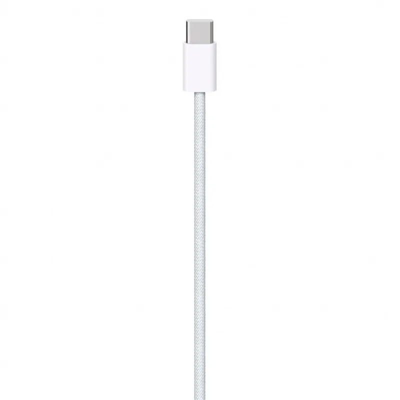 Apple Cablu de date Apple USB-C Woven Charge Cable (1m), Alb