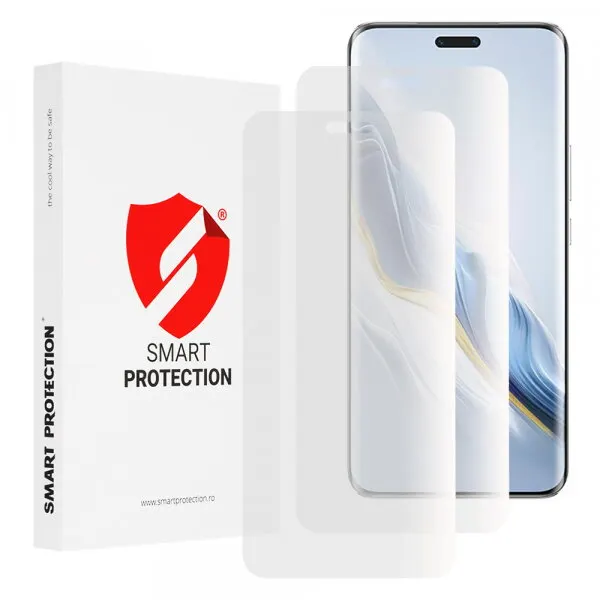 Smart Protection Folie de protectie Ecran Matte Smart Protection Premium Classic pentru Honor Magic6 Pro, Plastic, Set 2 bucati