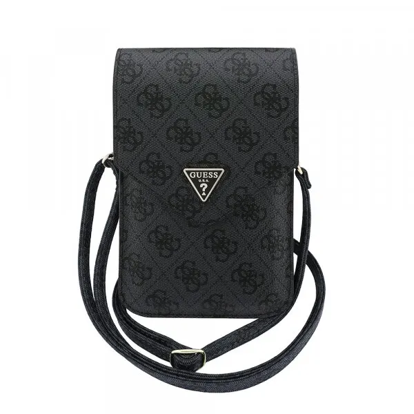 Guess Geanta Universala pentru Telefon, Guess, Fliptok Triangle 4G, Neagra