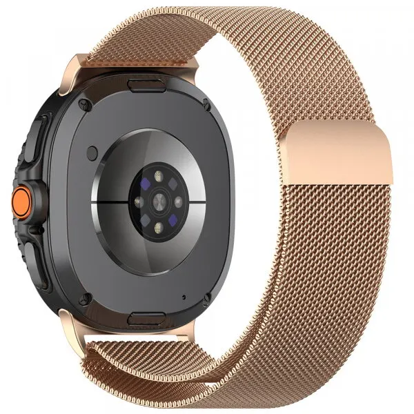 techsuit Curea Techsuit W009 pentru Samsung Galaxy Watch9 / Watch8 / Watch8 Classic Series, Roz Aurie