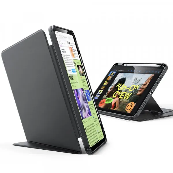 ESR Husa pentru Apple iPad Pro 11 (2024), ESR, Flip Hybrid with Pencil Holder, Neagra