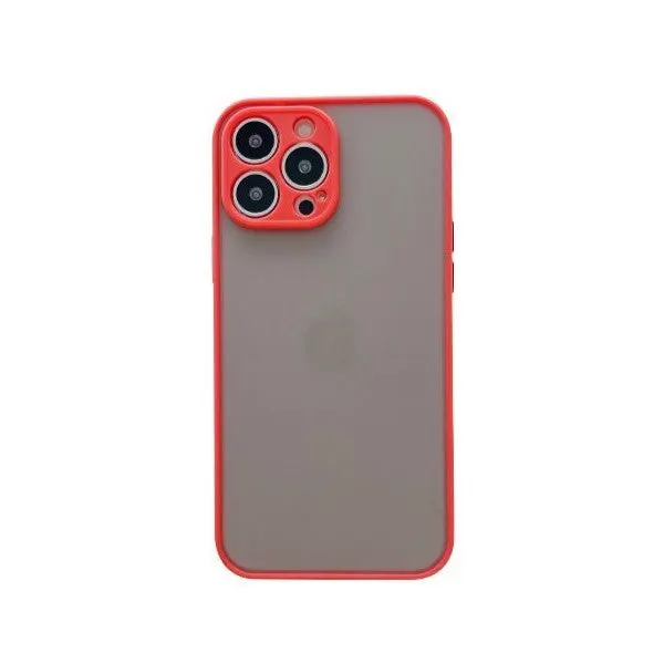 Flippy, Husa protectie Flippy compatibila cu Apple iPhone 13 Pro Max Phantom Tpu Rosu