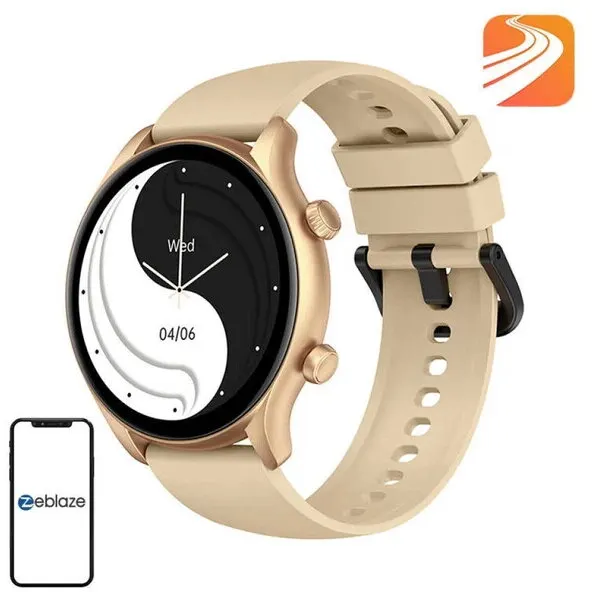 Zeblaze Ceas inteligent Zeblaze Btalk 3 Plus, 1.39 inch, Auriu
