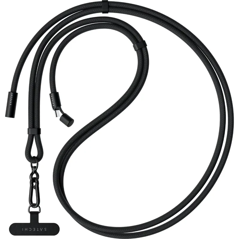 Satechi Cablu pentru snur Satechi ST-LOTGLK OntheGo Crossbody, Negru