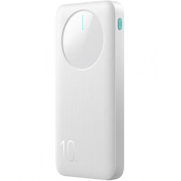 JOYROOM Baterie Externa Joyroom JR-PBF12, 10000mAh, 12W, 1 x USB-C - 2 x USB-A, Alba