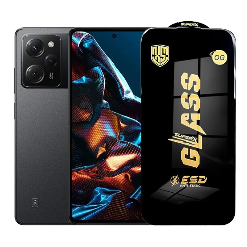 Flippy, Folie de Protectie pentru Xiaomi Poco X5 Pro, Flippy, Sticla Securizata ESD