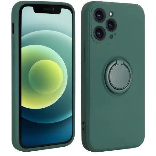 Flippy, Husa protectie Flippy compatibila cu Samsung A20E Liquid Silicone Ring cu suport rotativ Ve