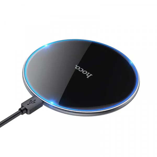 HOCO Incarcator Retea Wireless HOCO CW6 Pro, 15W, 1.67A, Negru