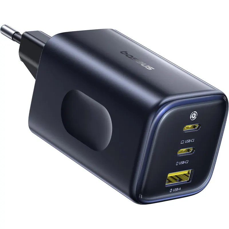 BASEUS Incarcator de retea Baseus PicoGo AE11 100W, 2x USB-C, 1x USB-A, Negru