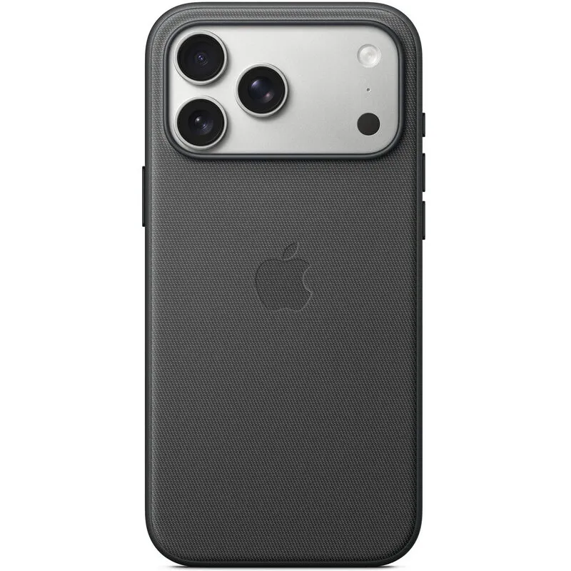 Apple Husa de protectie spate Apple TechWoven Case MGF84ZM/A cu MagSafe pentru iPhone 17 Pro Max, Negru