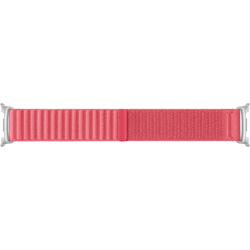 Samsung Curea Smartwatch Samsung Fabric pentru Galaxy Watch8 / Watch8 Classic (M/L), Red