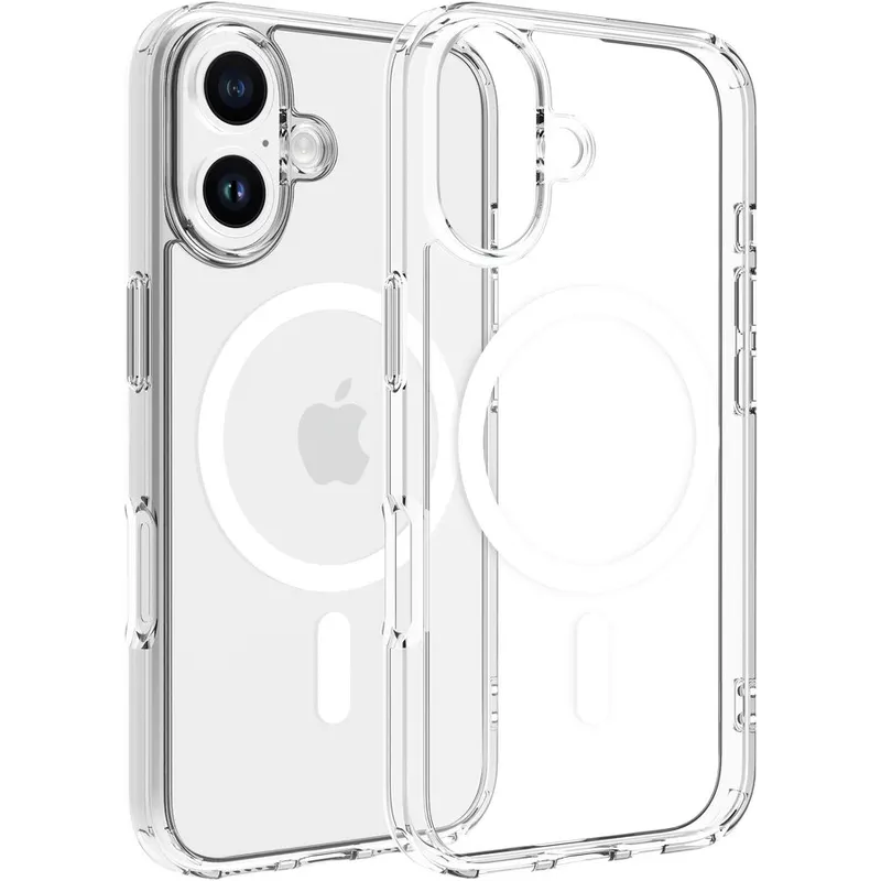 Dviced Dviced Magsafe iPhone 16 clear case - White