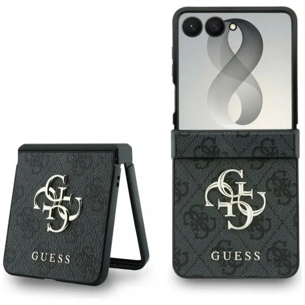 Guess Husa pentru Samsung Galaxy Z Flip8 F776, Guess, 4G Big Logo, Neagra