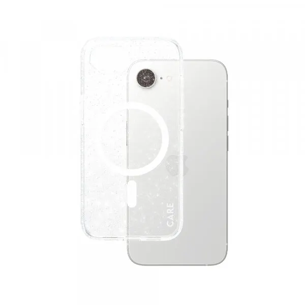 Panzerglass Husa pentru Apple iPhone 17e / 16e, PanzerGlass, Care Urban Combat Star Lit, Transparenta Alba