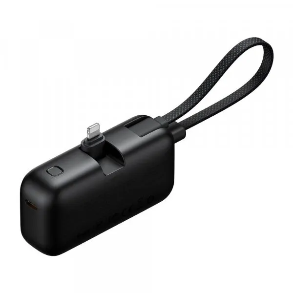 Mcdodo Baterie Externa McDodo MC-7800 Freekit, 5000mAh, 22.5W, PD, 1 x Lightning - 2 x USB-C, Neagra