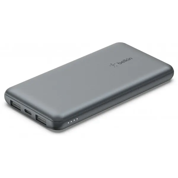 Belkin Baterie Externa Belkin BPB011btGY, BoostCharge, 10000mAh, 15W, 1 x USB-C - 2 x USB-A, Gri
